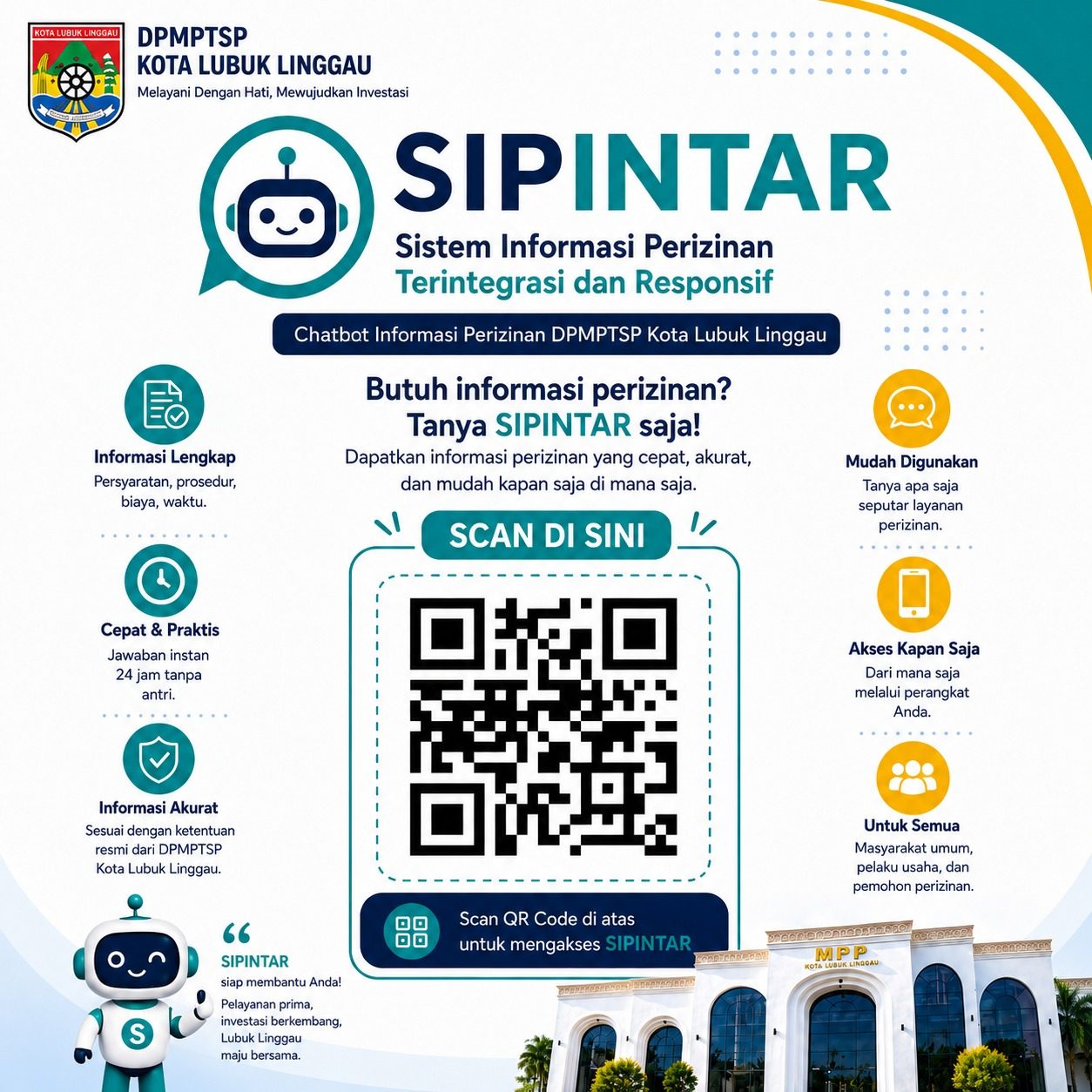 📢 Bingung soal perizinan? Tanya SIPINTAR!