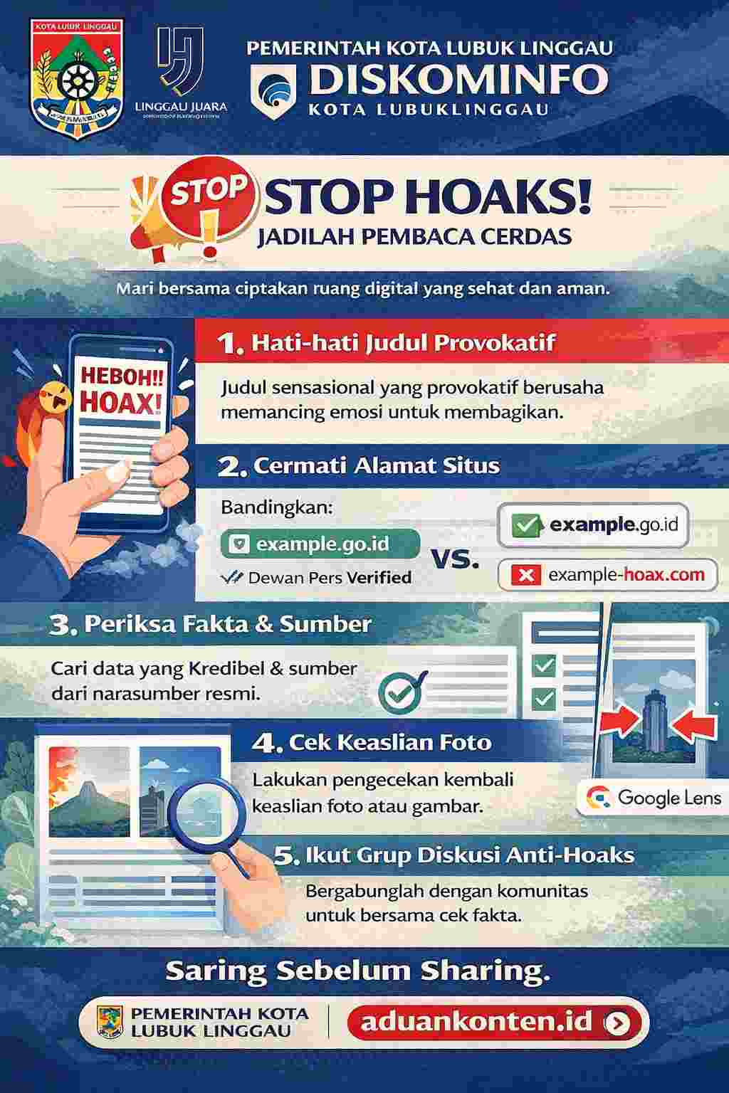 Stop Hoaks!, Jadilah Pembaca Cerdas